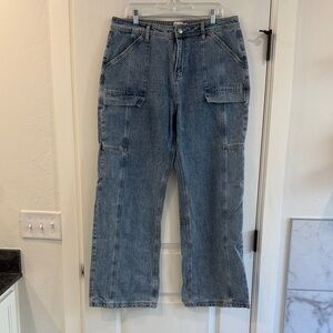 Princess Polly | Wide Leg Jeans| Size:12